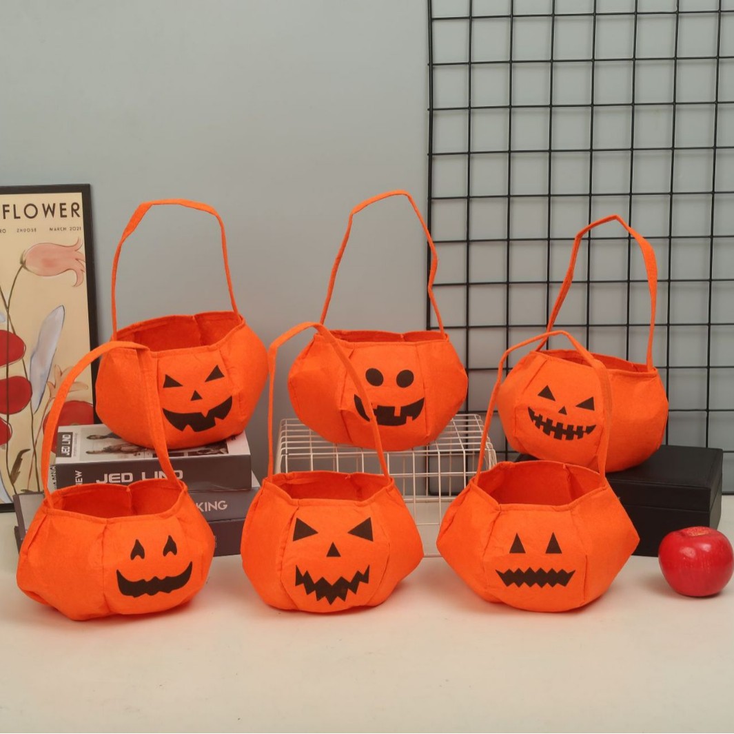 Halloween Pumpkin Treat Baskets 2