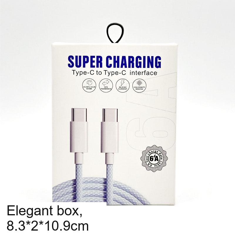 Braided Fast Charging Cable – Connector Options 4