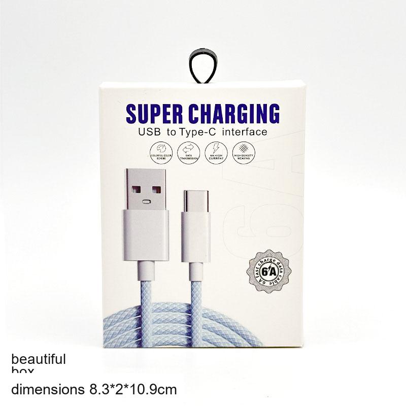 Braided Fast Charging Cable – Connector Options 2