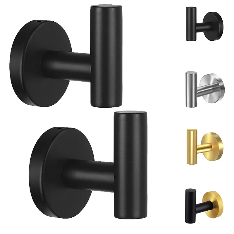 Stainless Steel Self-Adhesive Towel Hooks
