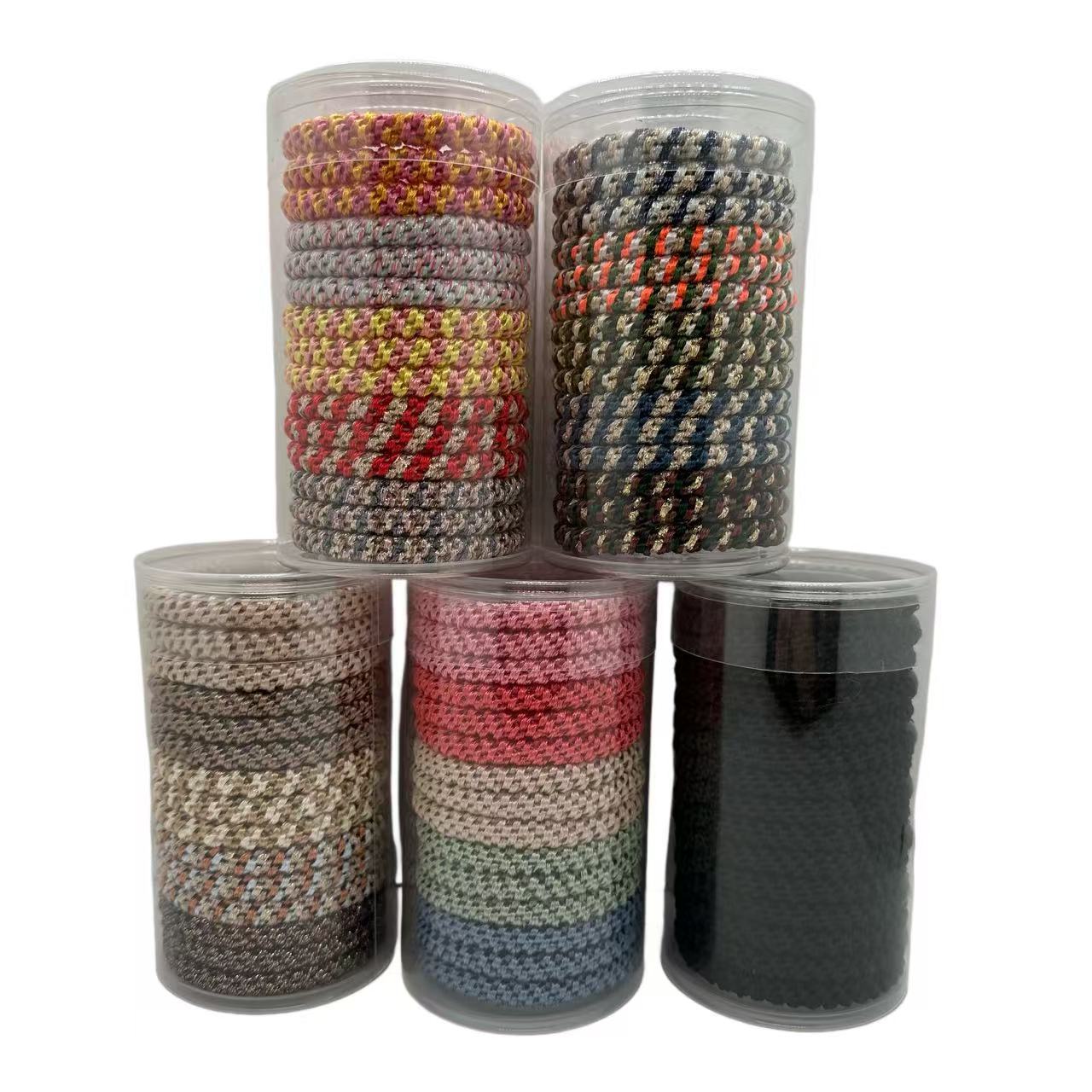 Elastic Ponytail Hair Ties Set 12