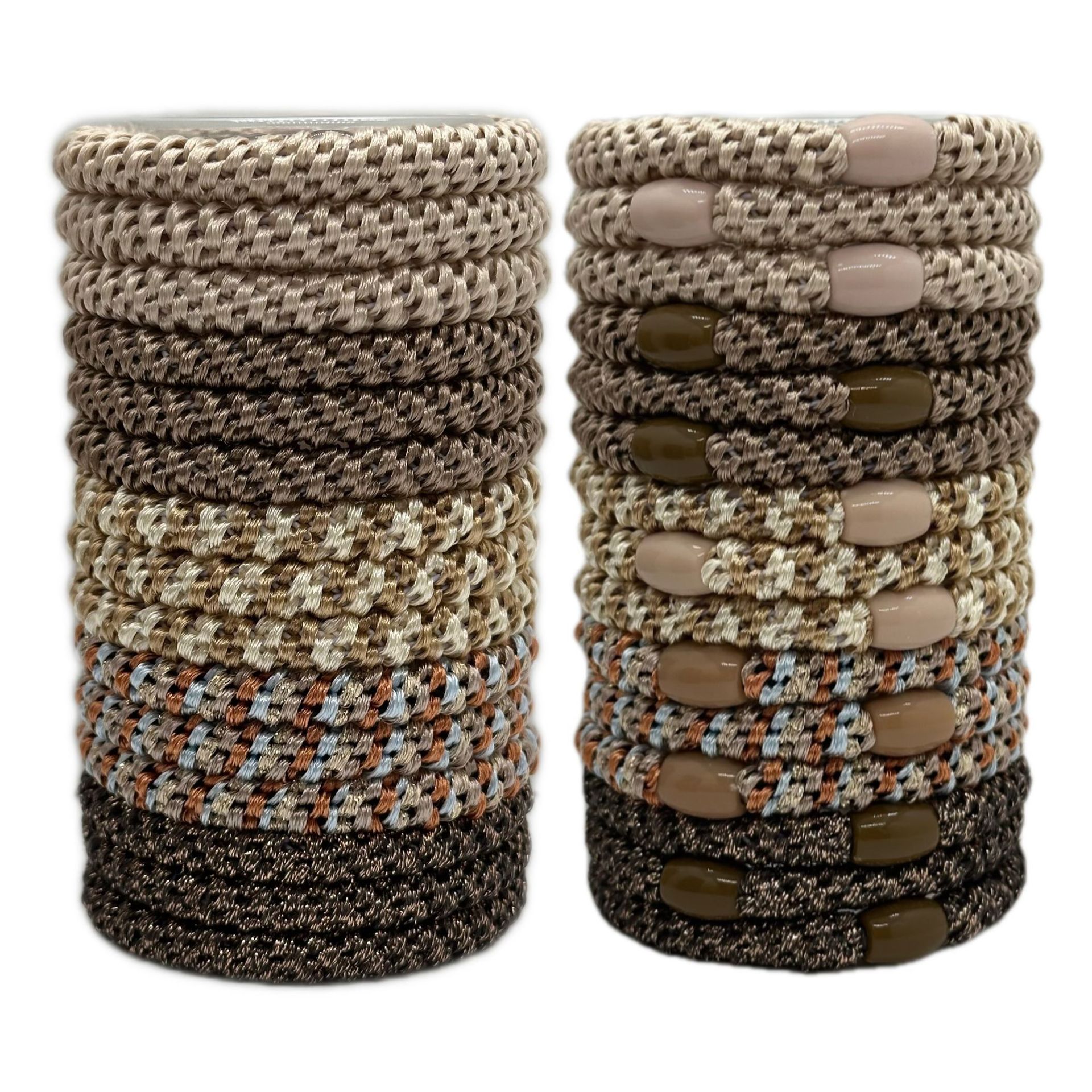 Elastic Ponytail Hair Ties Set