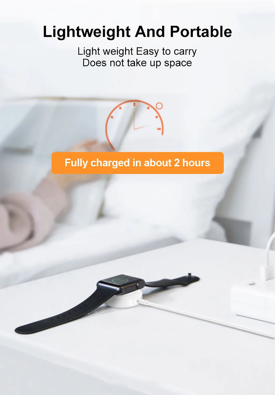 5W Apple Watch Magnetic Wireless Charger 7