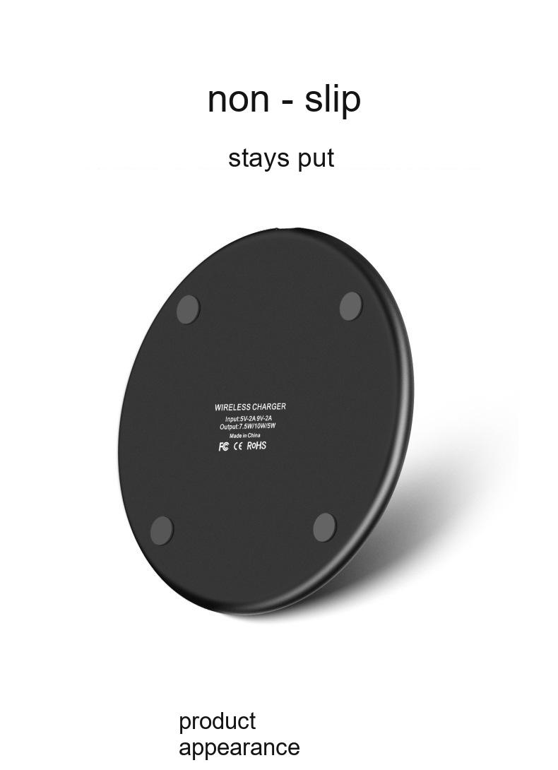 Qi 15W Aluminium Wireless Charging Pad 6