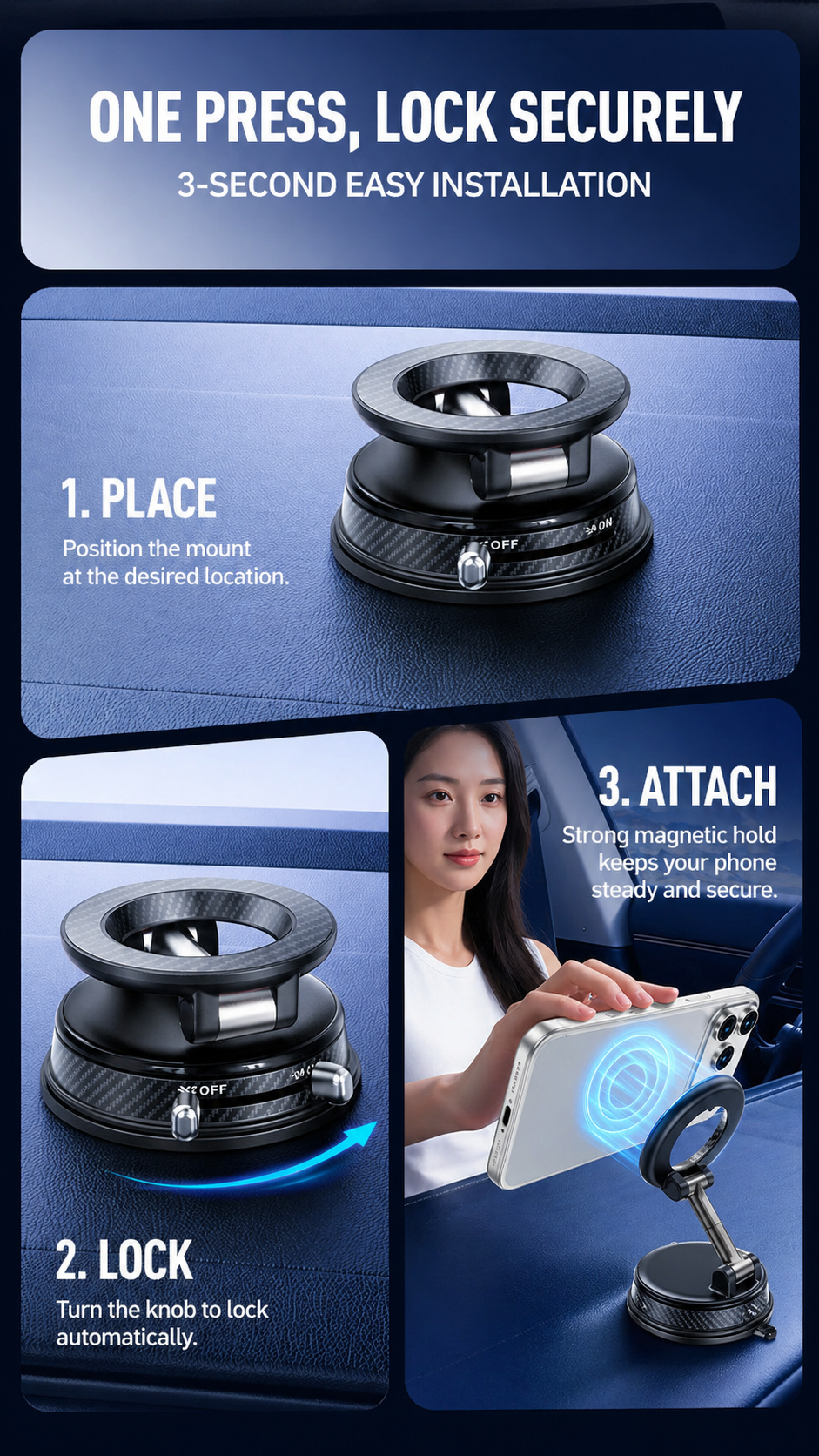 Magnetic Phone Holder Stand 7