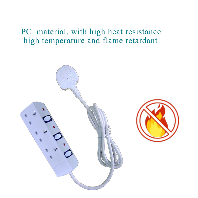 UK Extension Socket / Power Strip 3