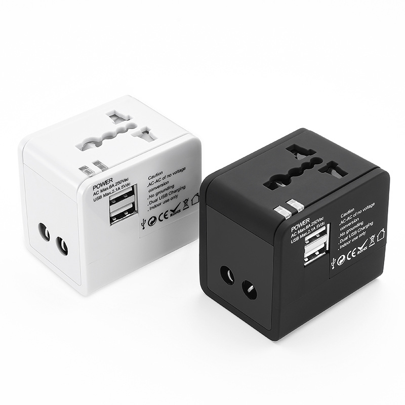 WY-08 Universal Travel Adapter with USB Ports 3