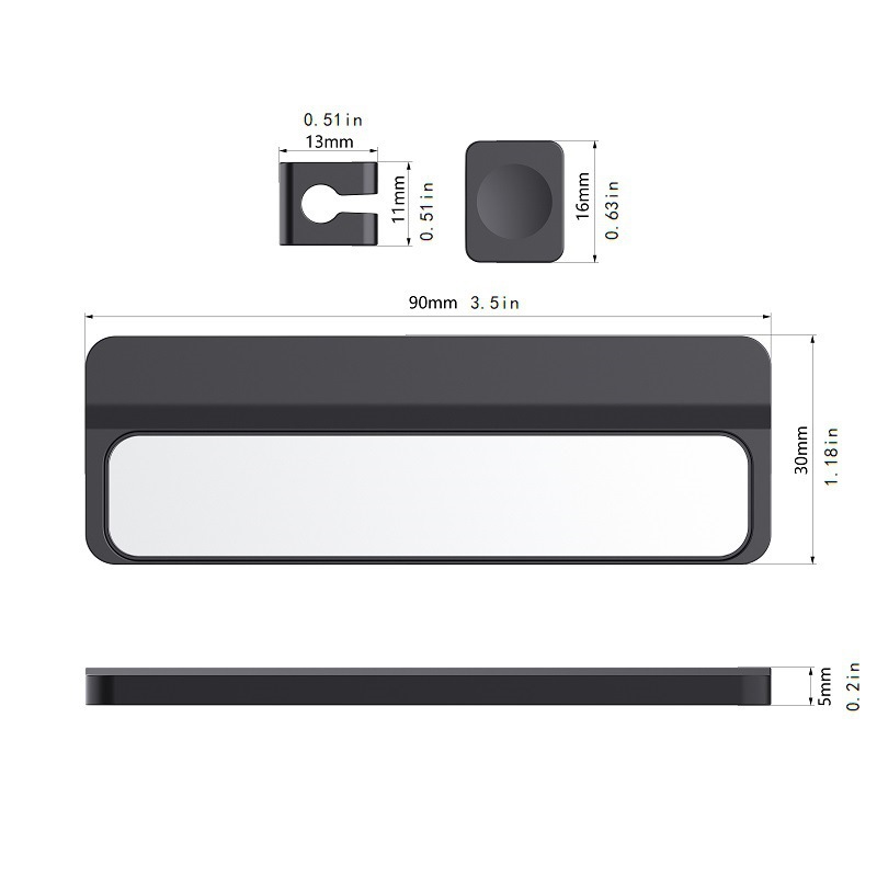 Self-Adhesive Desk Cable Organiser Clips 3