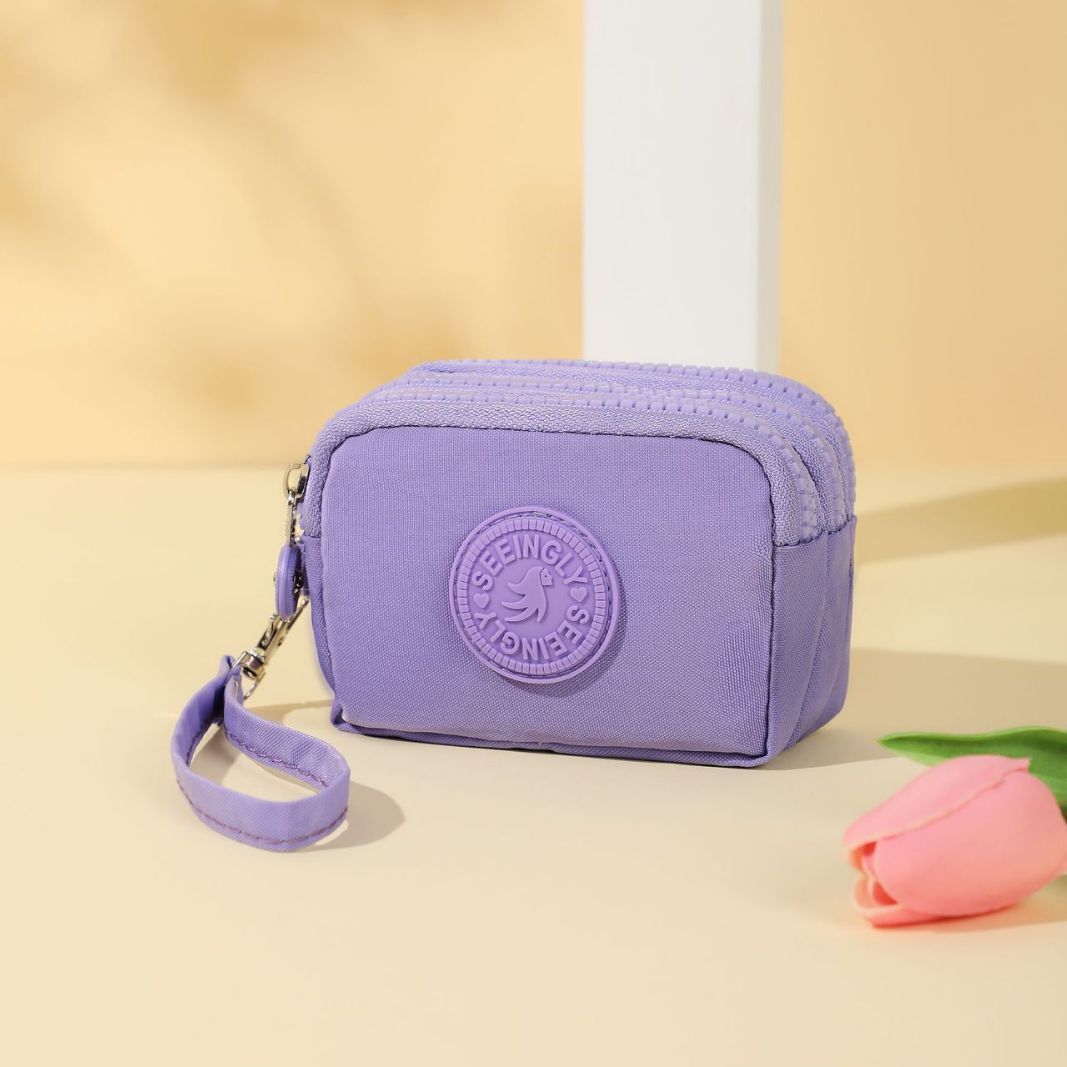 Water-Resistant Zip Coin Pouch 2