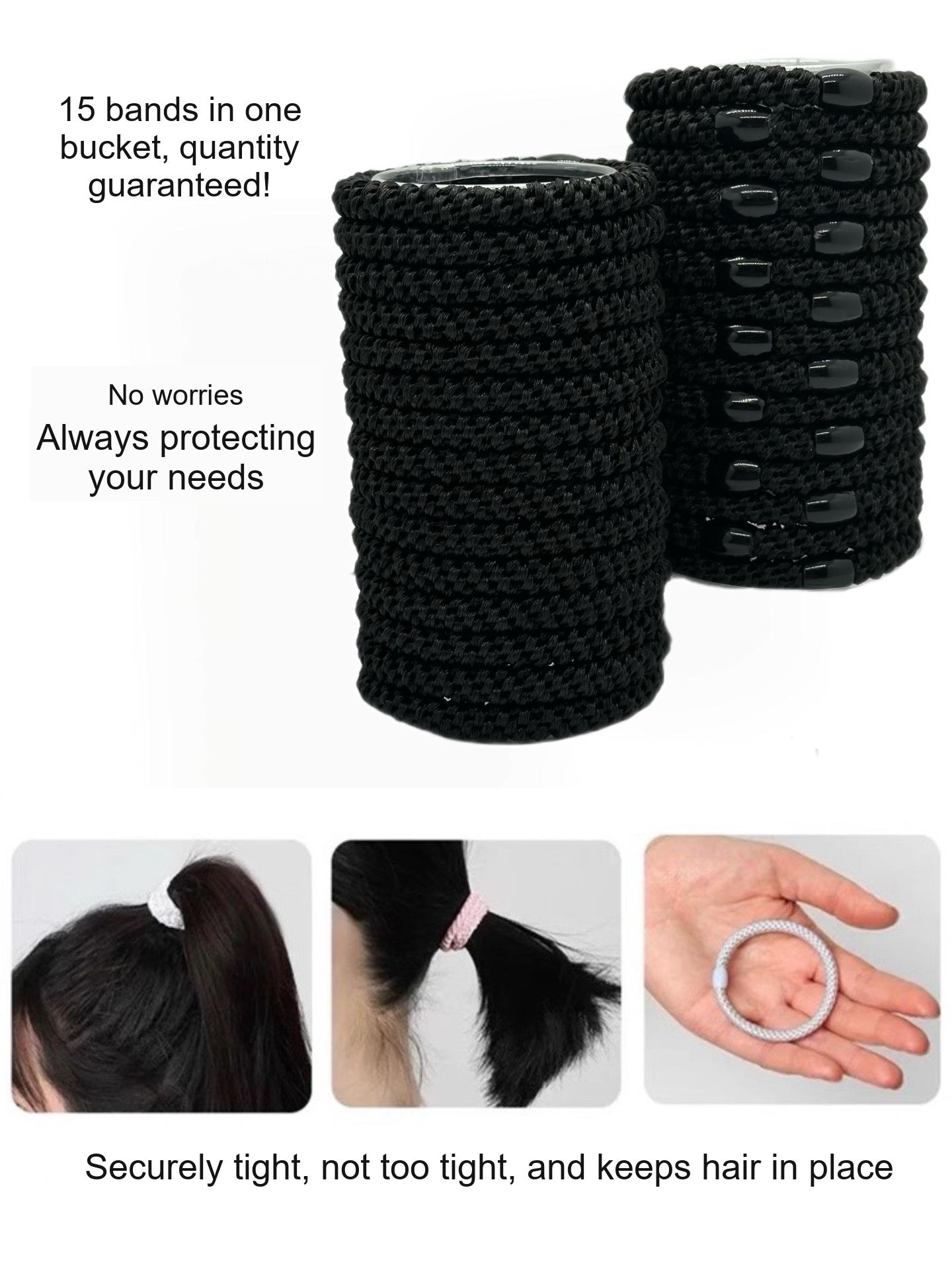 Elastic Ponytail Hair Ties Set 10