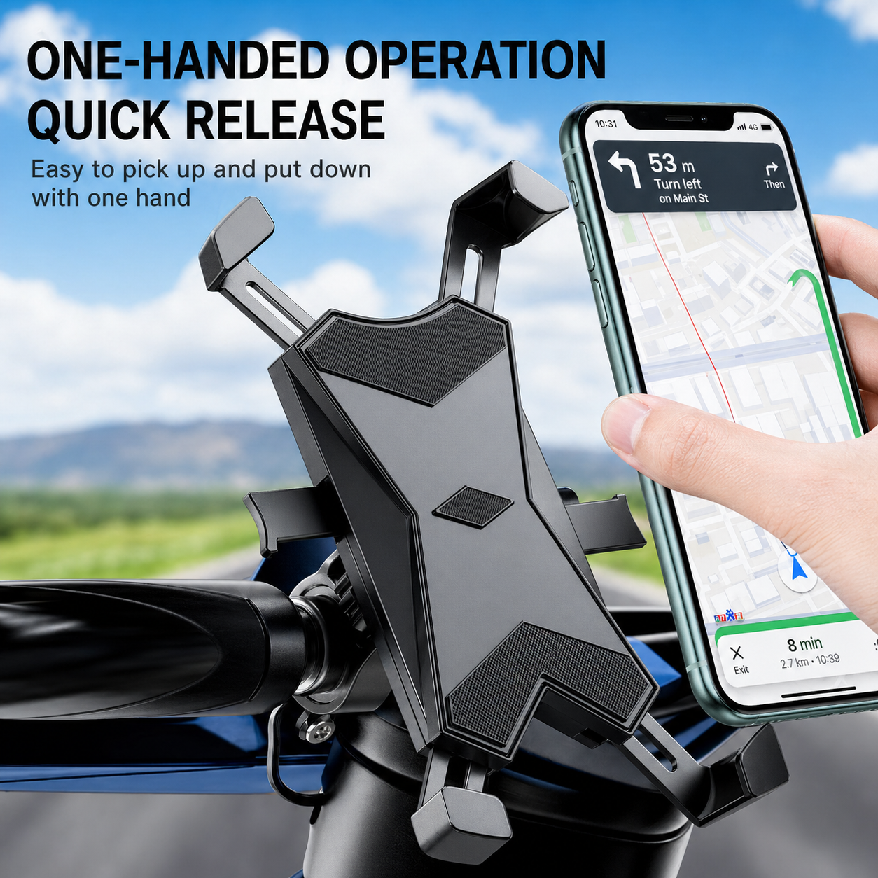 Bike & Motorcycle Phone Mount
