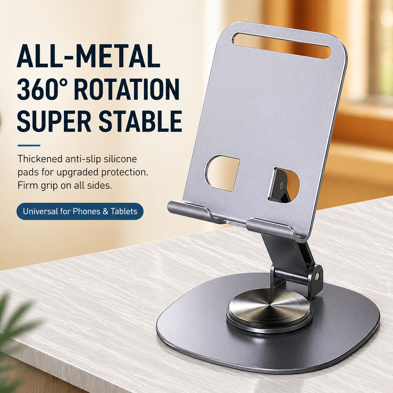 Rotating Desktop Phone & Tablet Stand 6