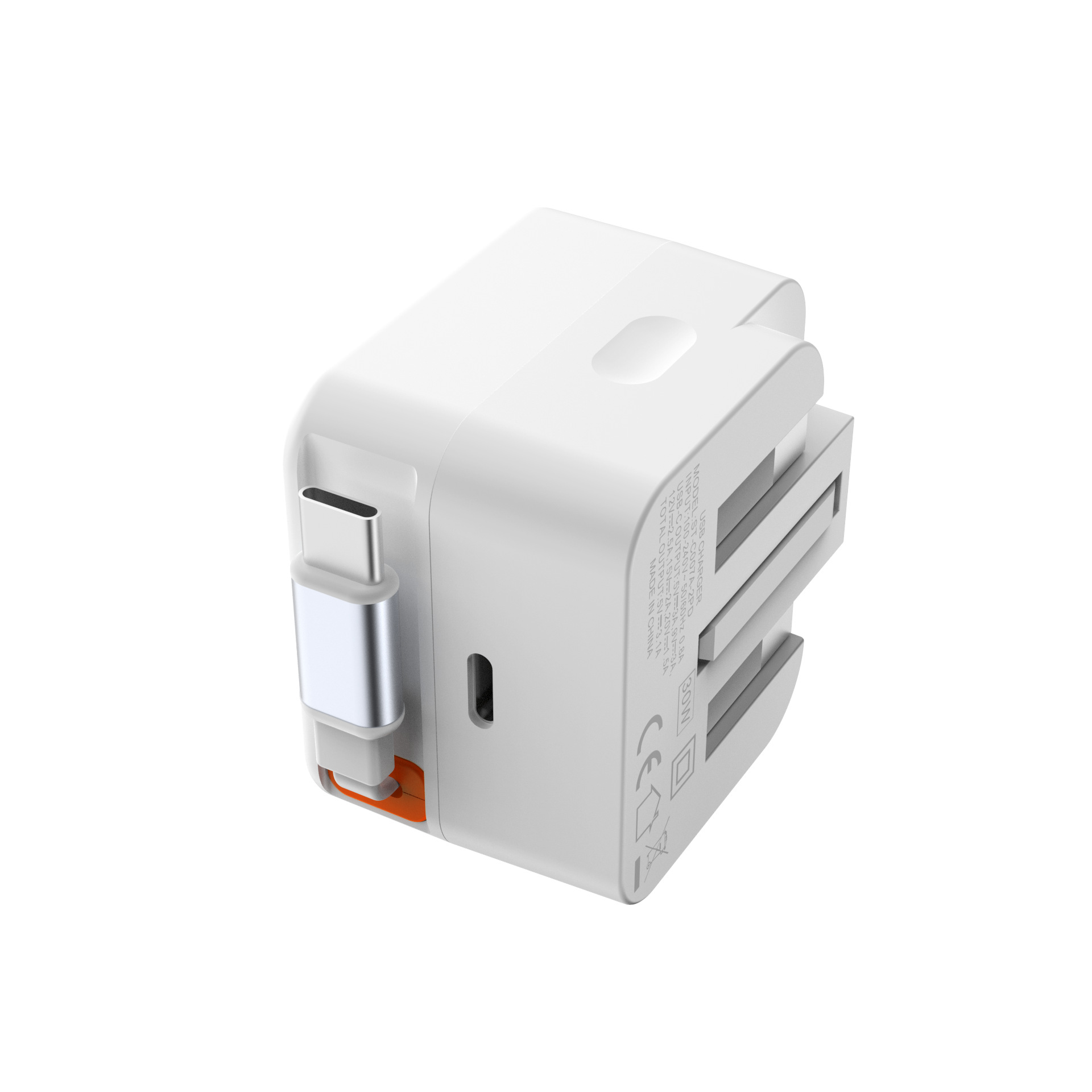 30W UK Plug Fast Charging Adapter 3