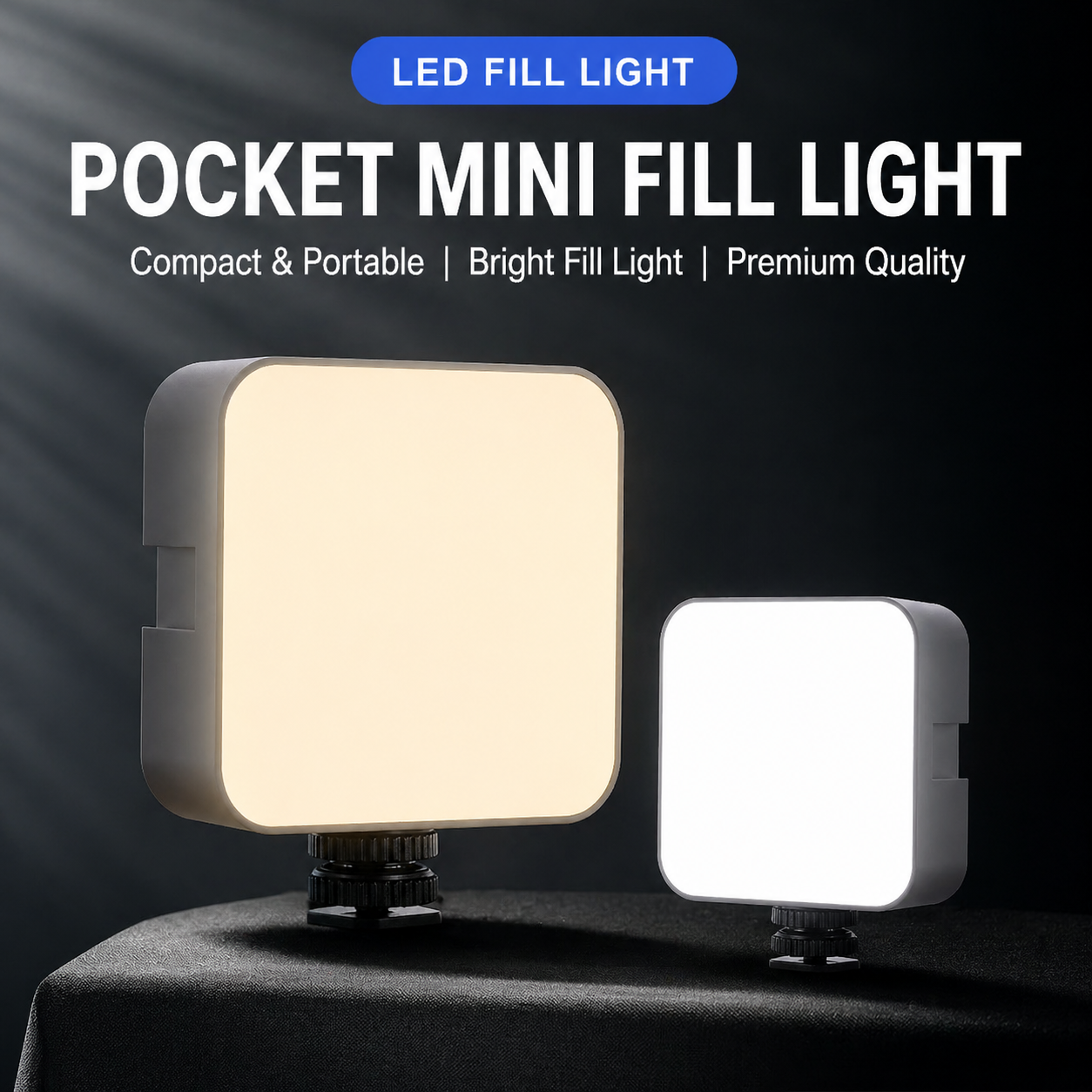Rechargeable Clip-On LED Fill Light
