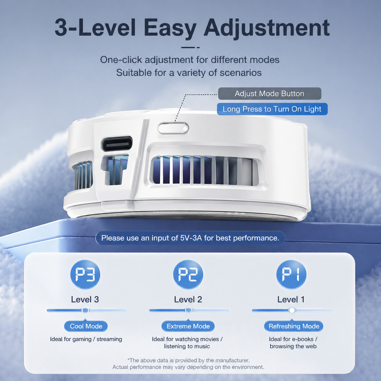 2-in-1 Magnetic Phone Cooling Fan with Clip 4