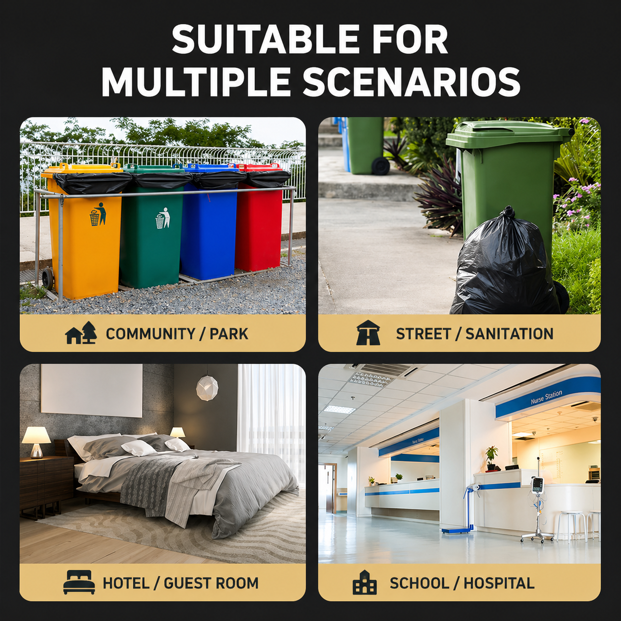 Heavy-Duty Refuse Bags 8