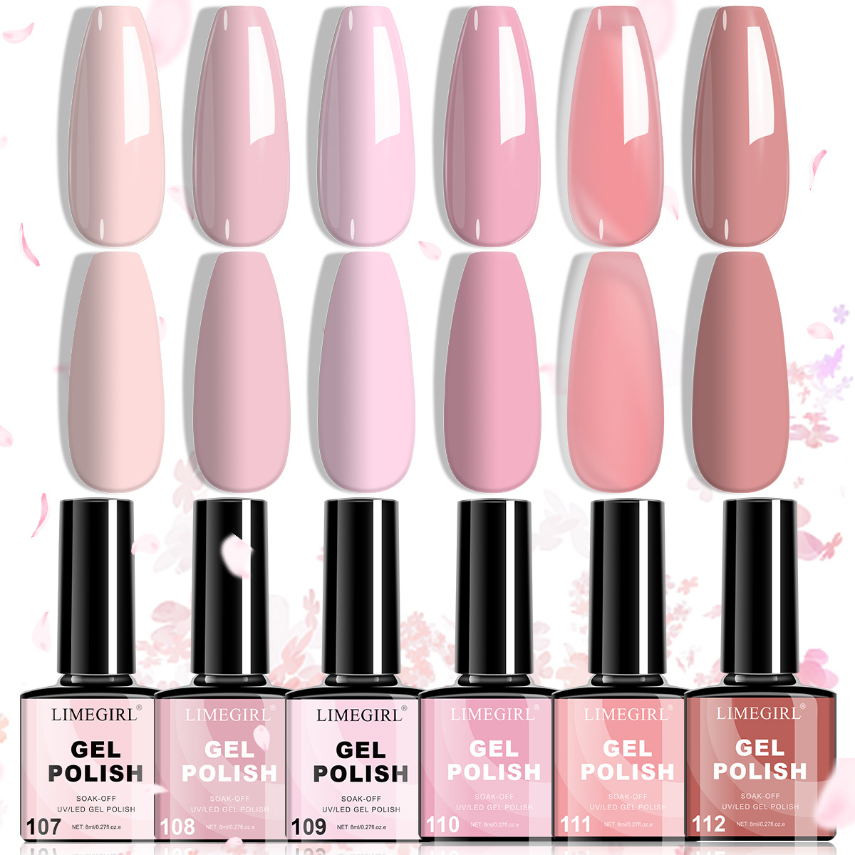 8ml UV Gel Nail Polish Set 3