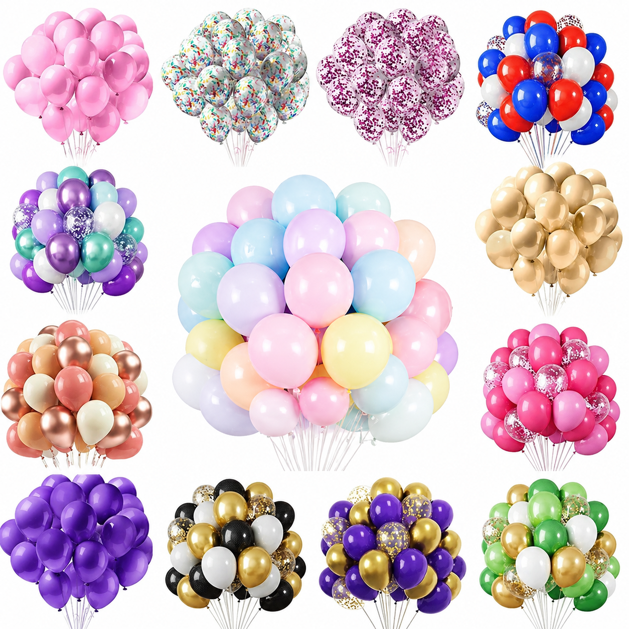 Mixed Party Balloon Decoration Set