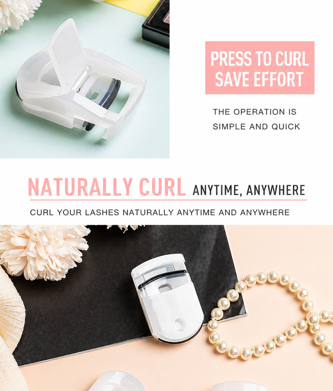 Portable Mini Eyelash Curler 2