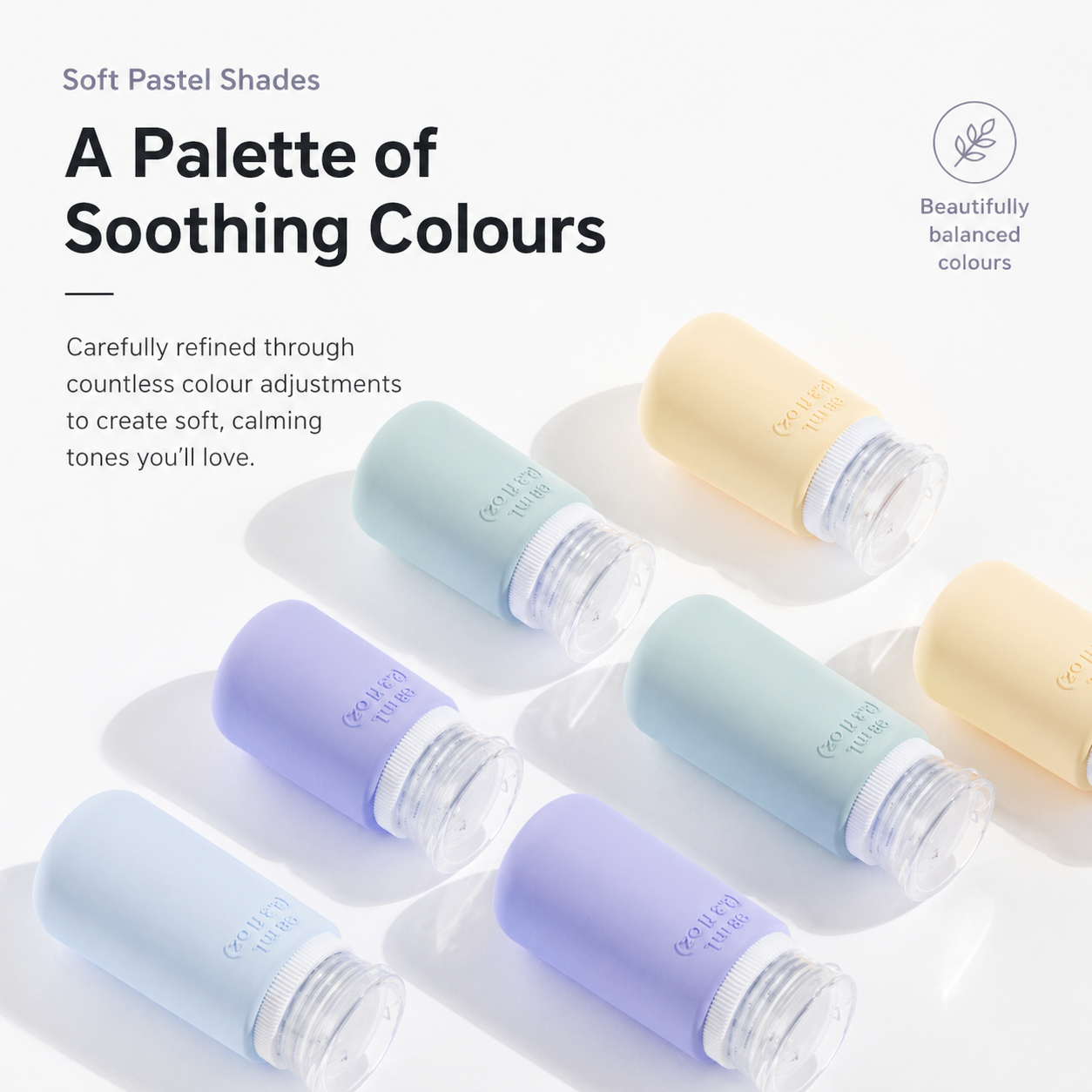 98ml Travel Refillable Toiletry Bottle Set 2