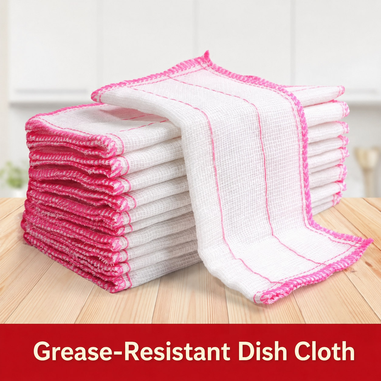 Grease-Resistant Dish Cloths
