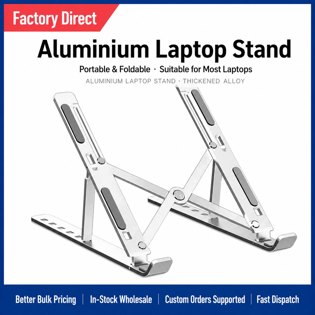 N3 Foldable Aluminium Laptop Stand