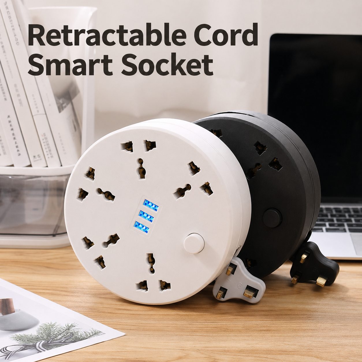 UK Desktop Extension Socket