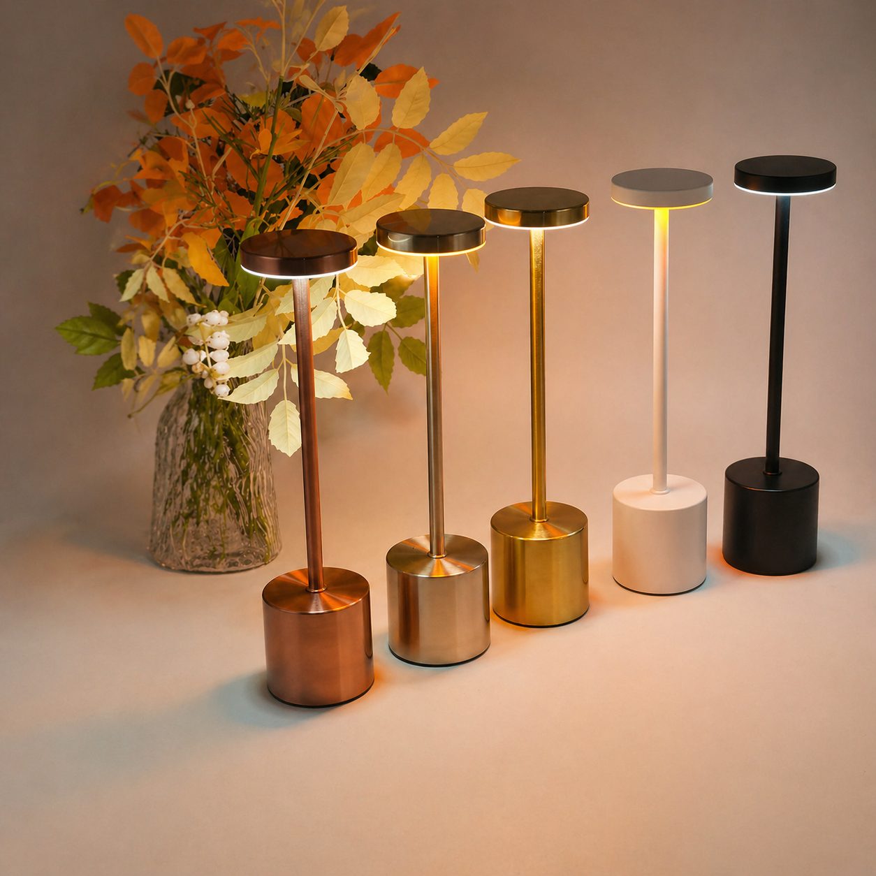 Metal USB LED Desk Lamp