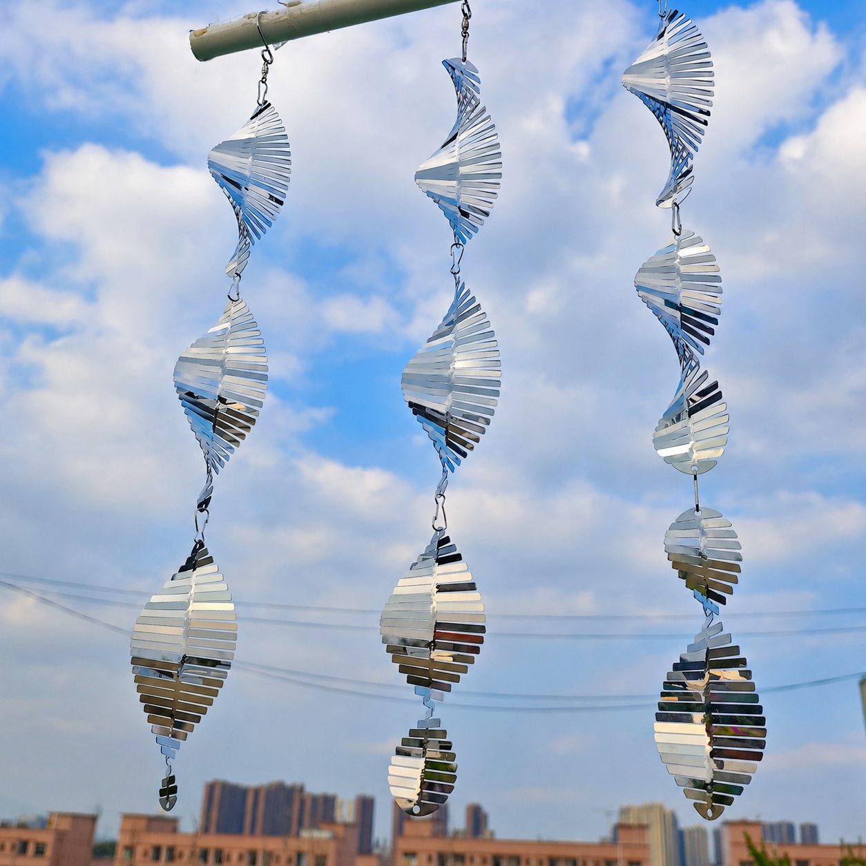 3D Metal Hanging Wind Spinner