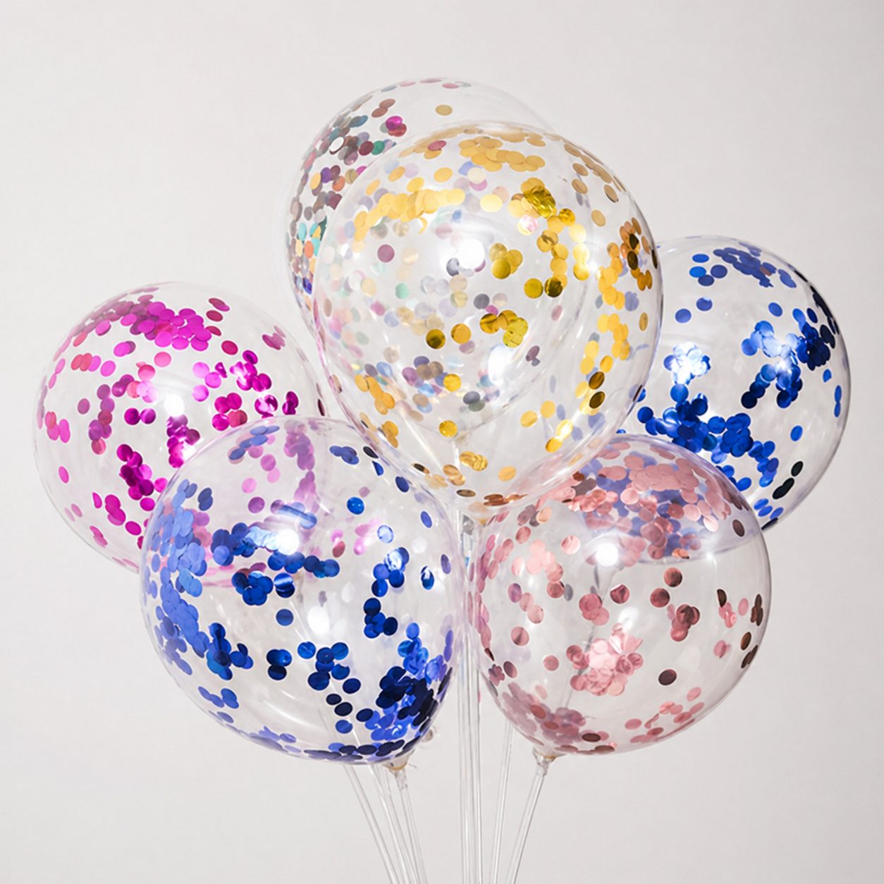 Confetti Latex Balloons