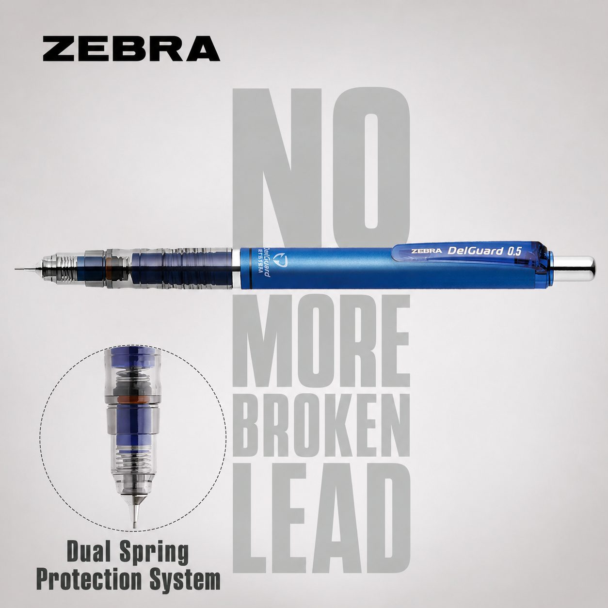 Zebra 0.5/0.7mm Mechanical Pencil Set