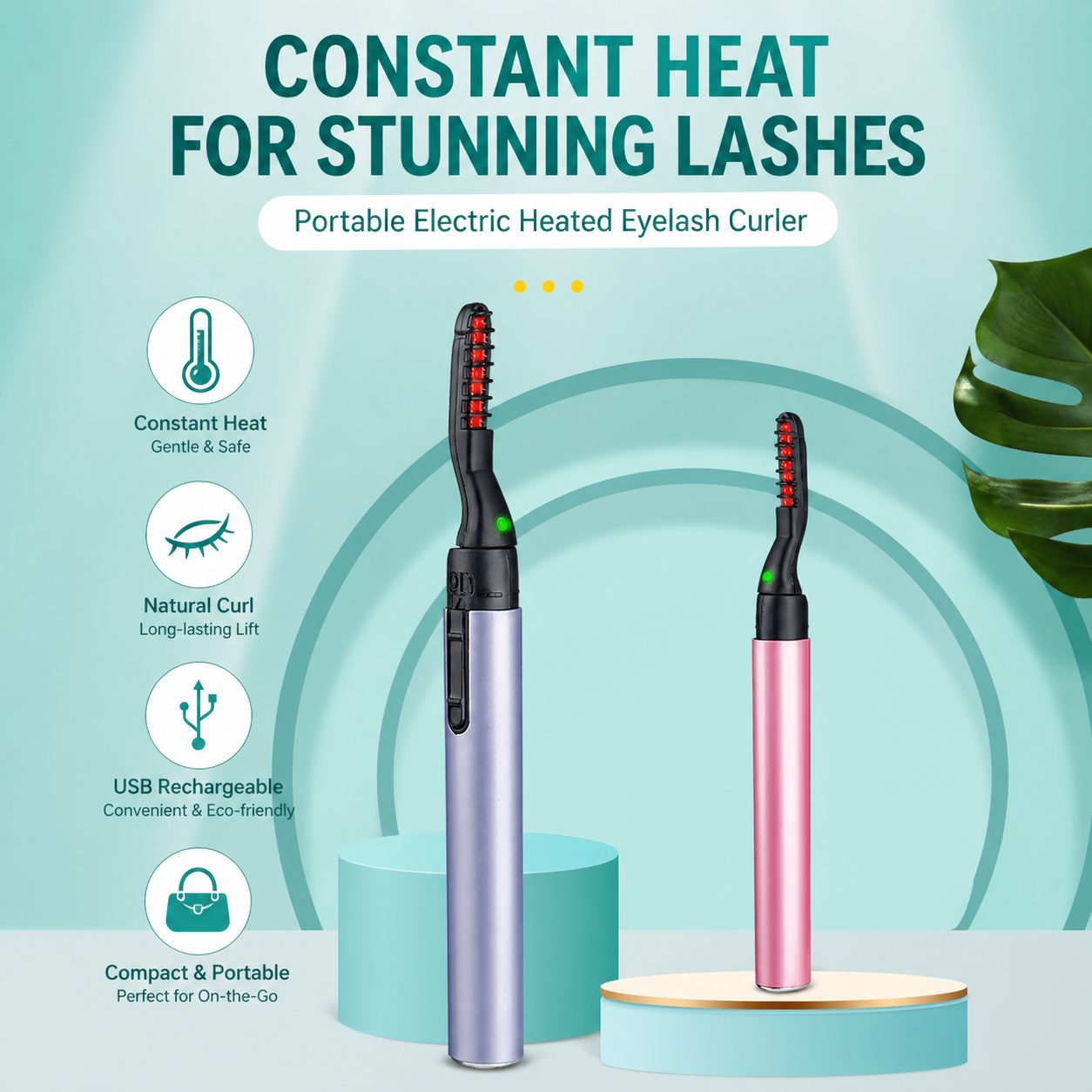 Heated Electric Eyelash Curler