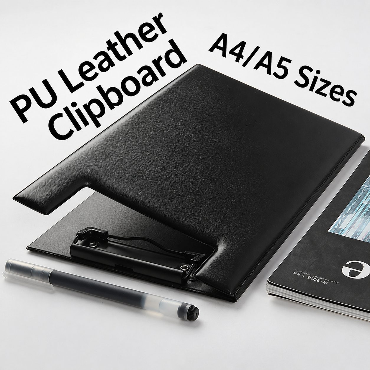 PU Leather A5 Clipboard Folder