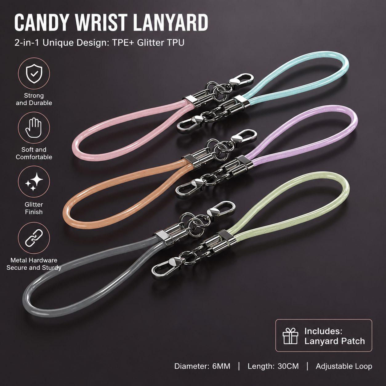 Adjustable Anti-Drop Phone Wrist Strap
