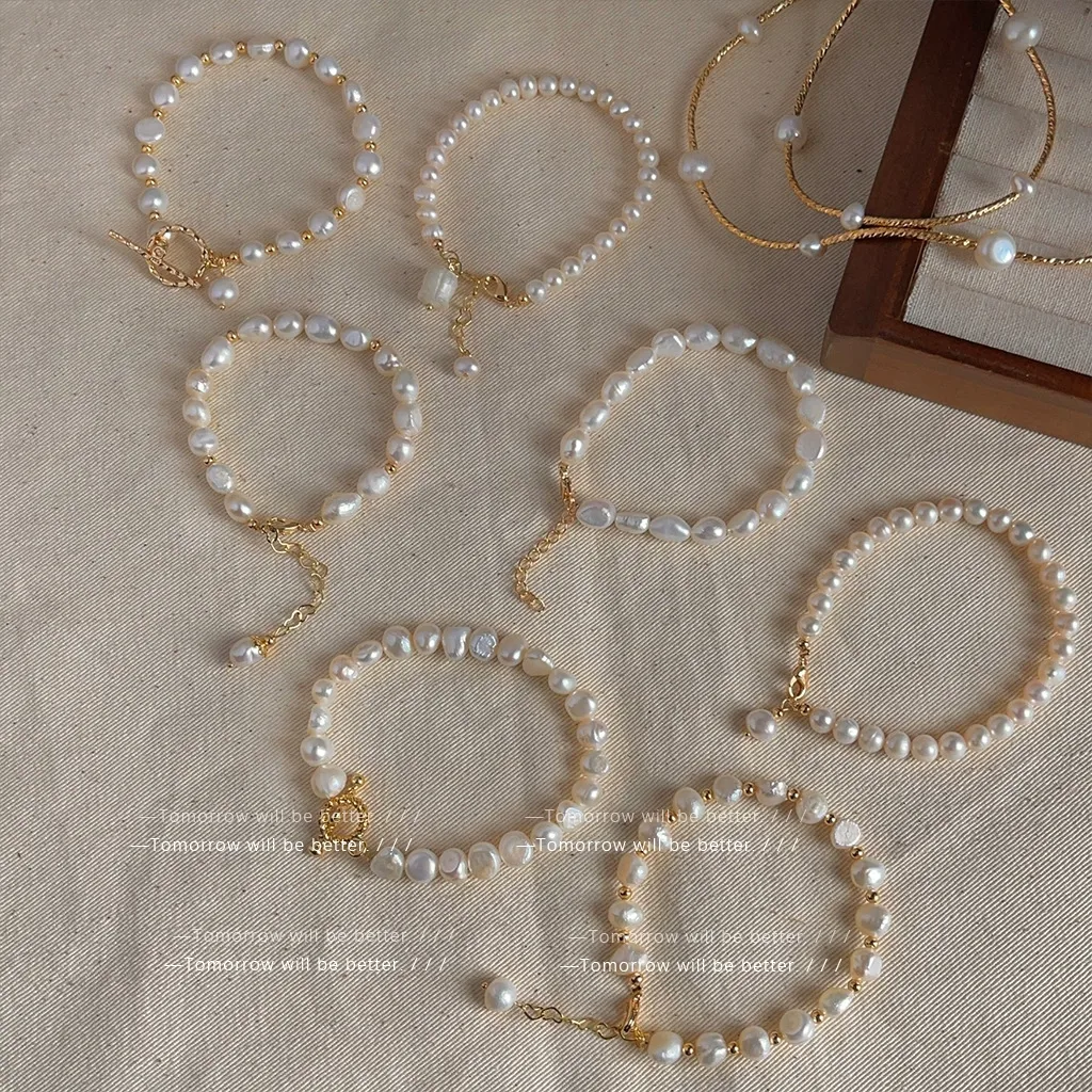Vintage Freshwater Pearl Bracelet Collection