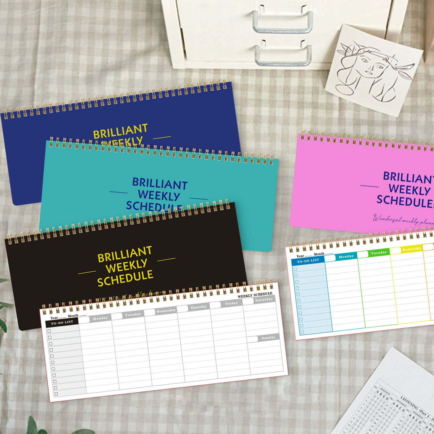 Weekly Planner Memo Pad 2