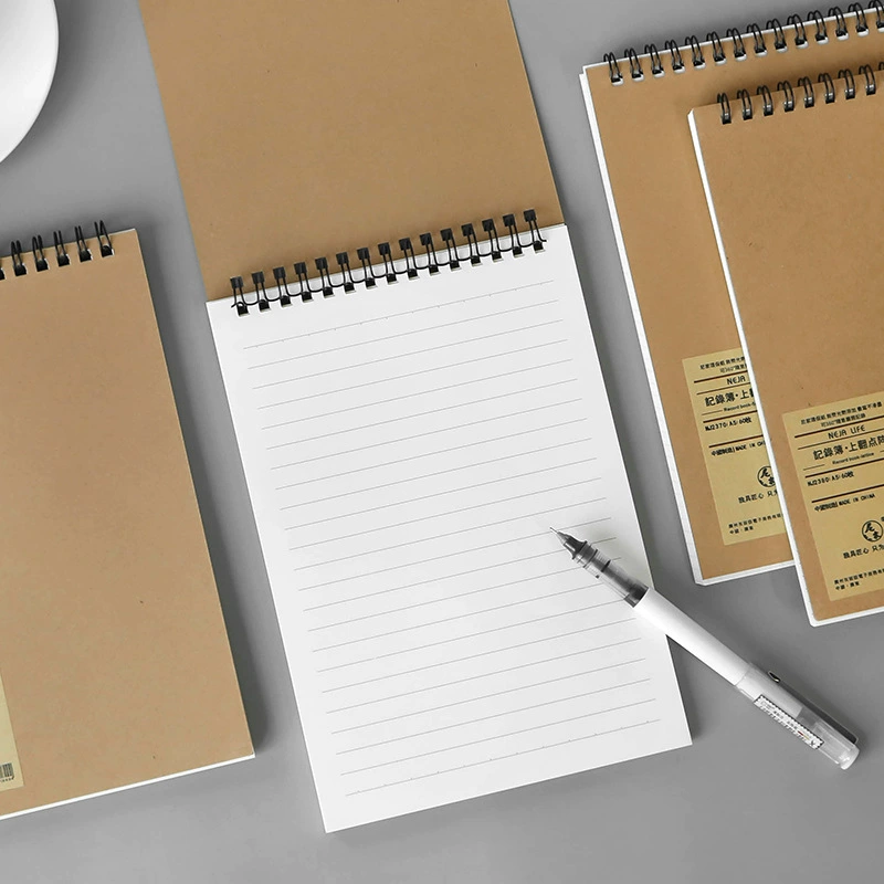 Kraft Spiral Notebook 6