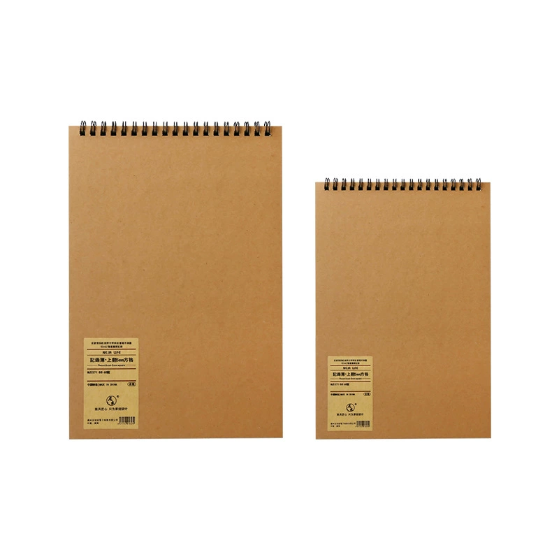 Kraft Spiral Notebook 8