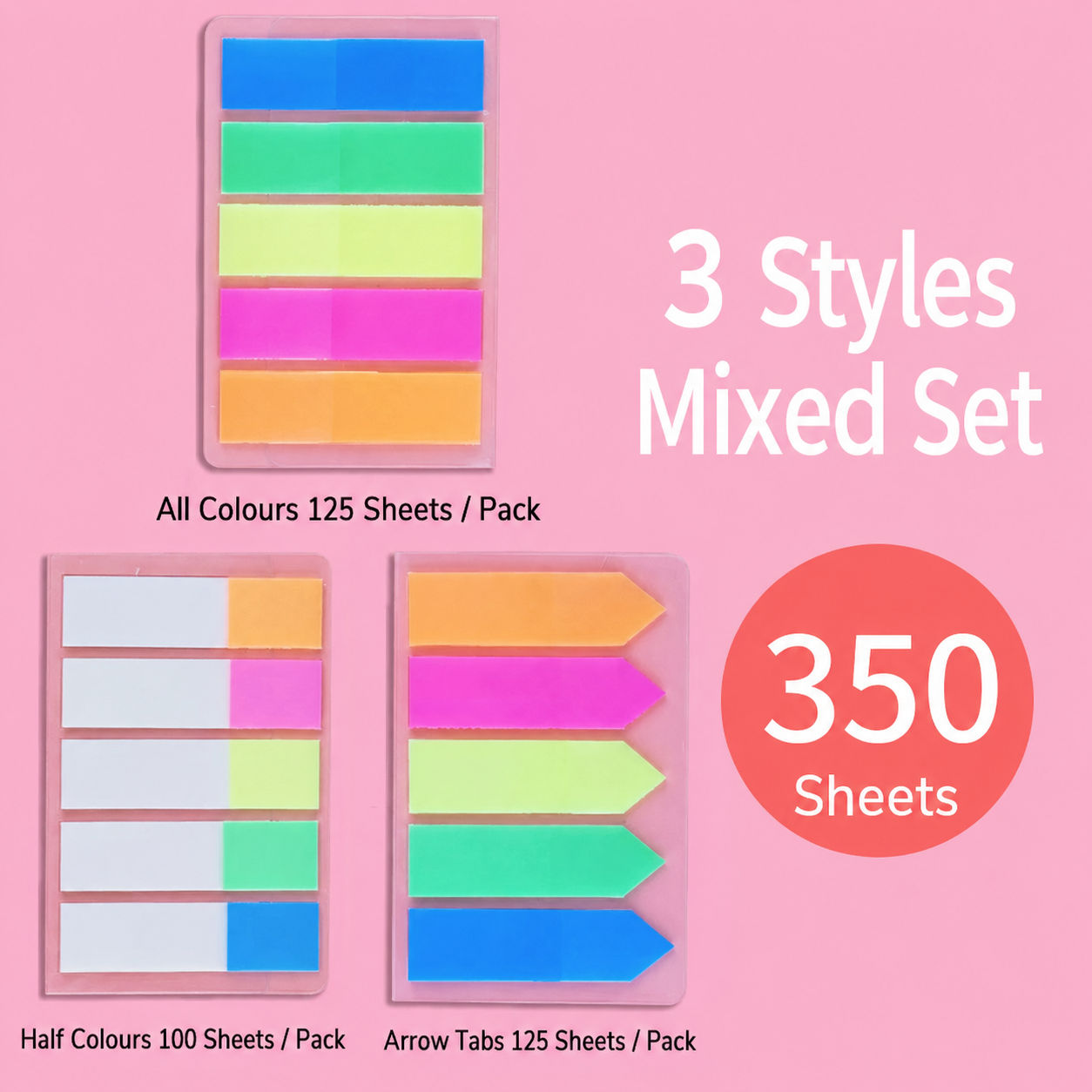 Boxed Index Tabs & Sticky Flags Set 5