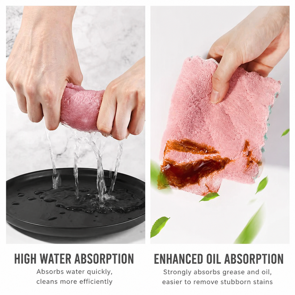 Grease-Resistant Dish Cloths 5