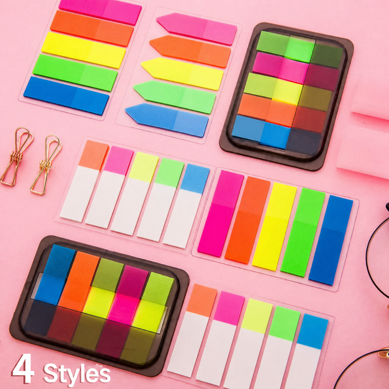 Boxed Index Tabs & Sticky Flags Set 2