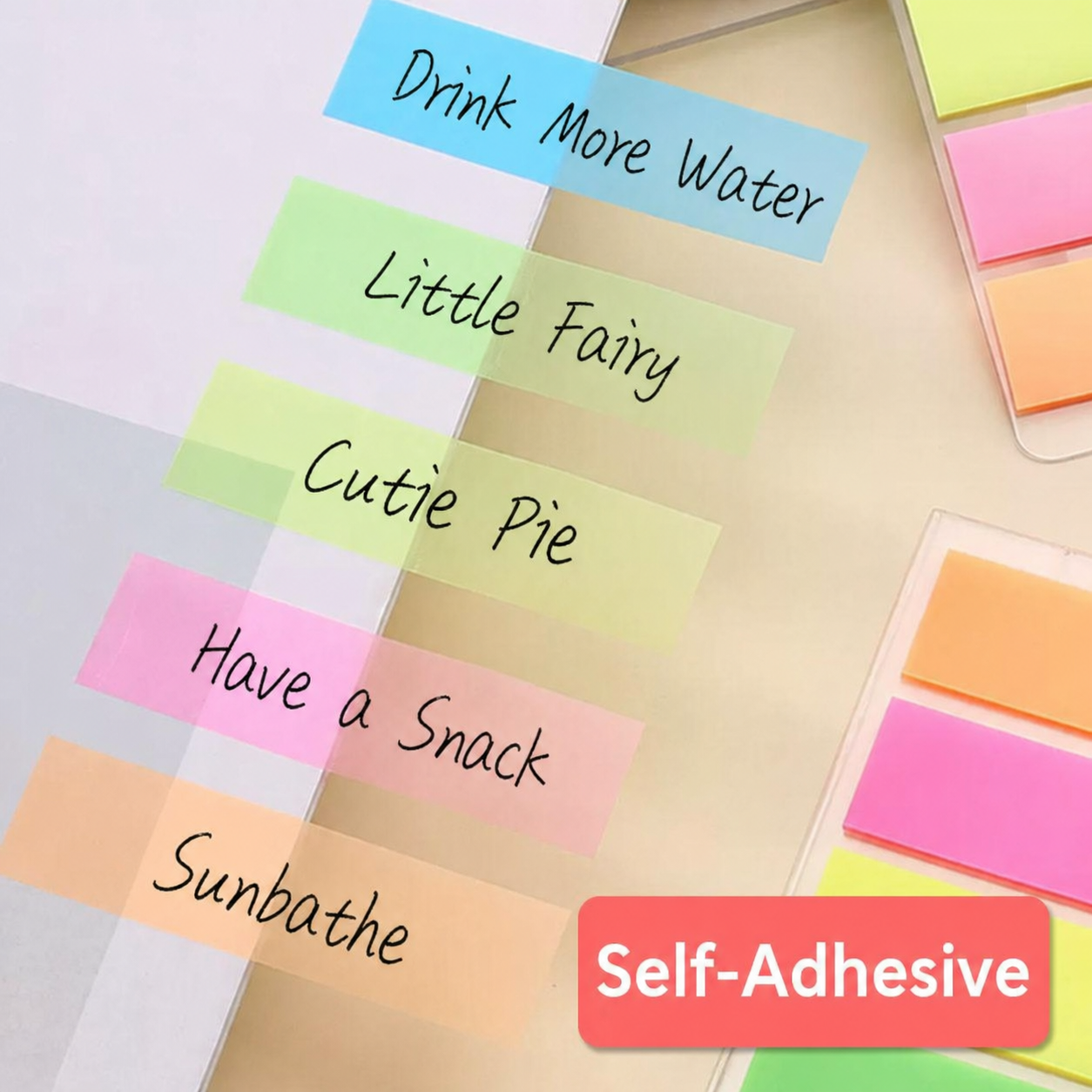 Boxed Index Tabs & Sticky Flags Set 4
