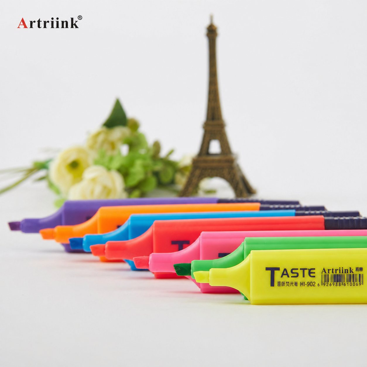 8-Colour Highlighter Pens 4