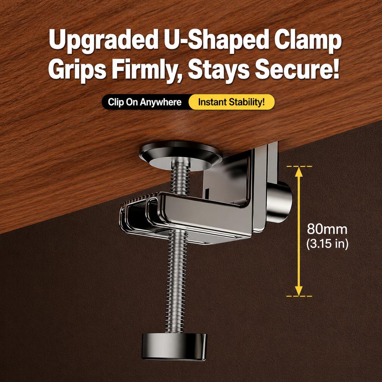 Metal Flexible Bedside Phone Holder 3