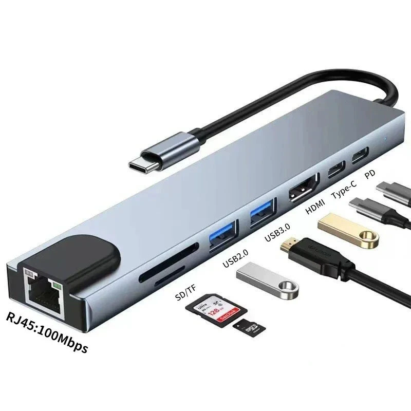 Multi-Port USB-C Hub Adapter 3
