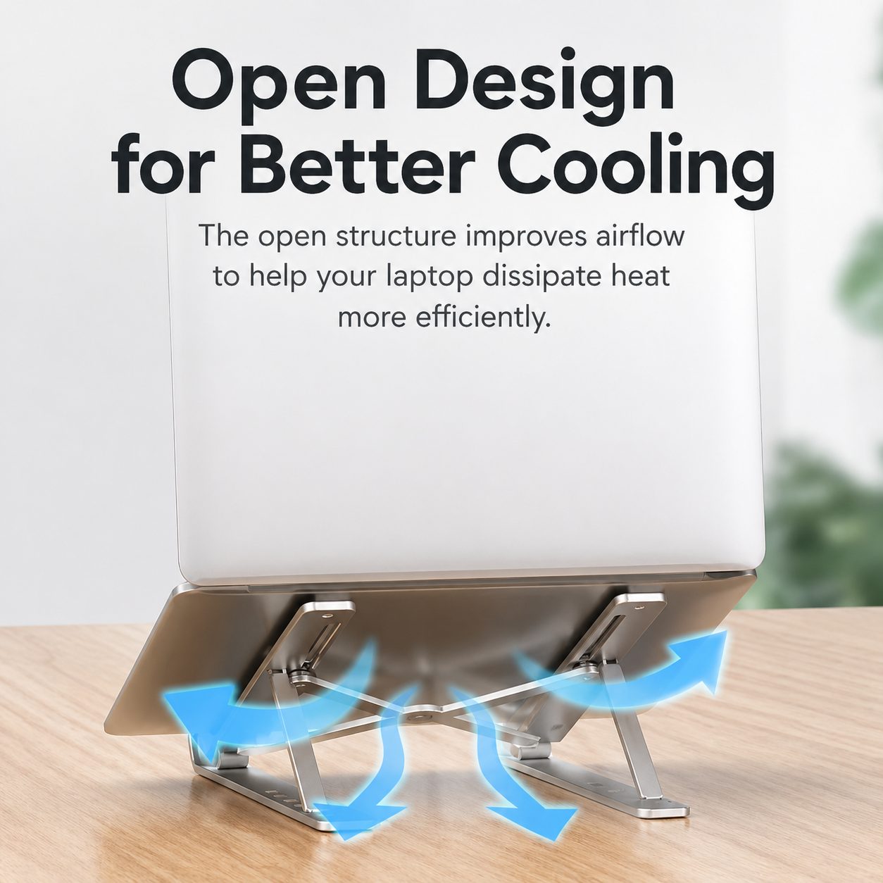N3 Foldable Aluminium Laptop Stand 4