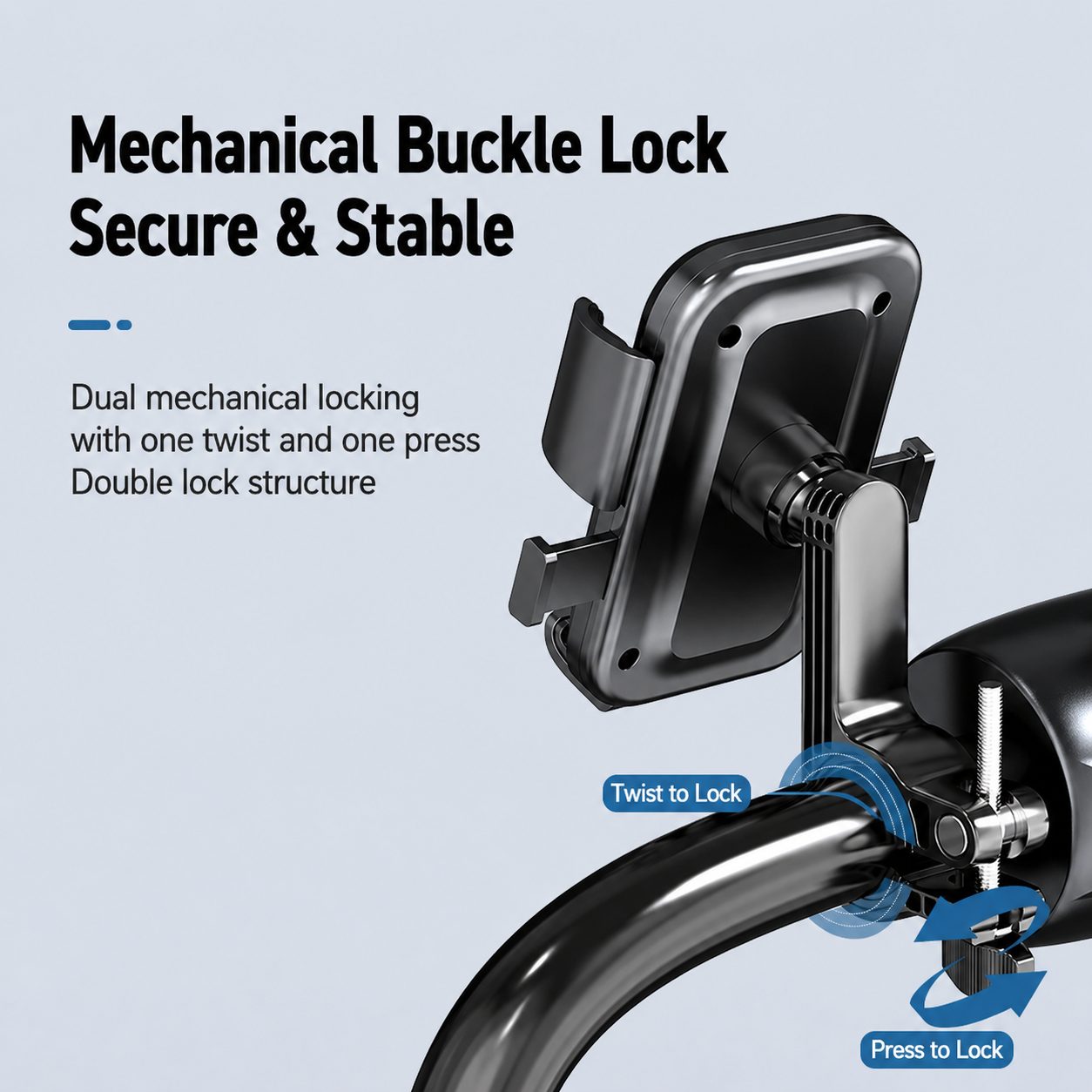 Rotating Bike Phone Mount 2