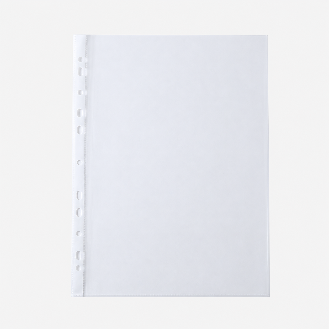 11-Hole Clear Punched Pockets – 20 pcs 6