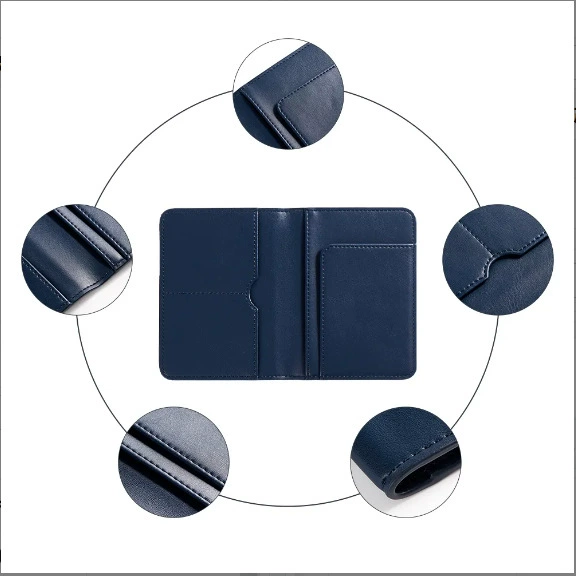 PU Leather Water-Resistant Passport Holder 3