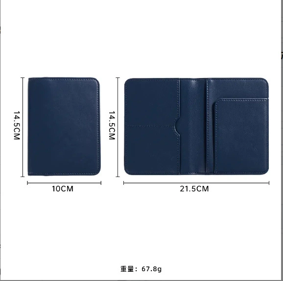 PU Leather Water-Resistant Passport Holder 4
